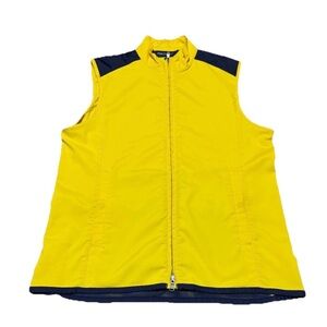 Polo by Ralph Lauren Yellow Tank with Navy Accents